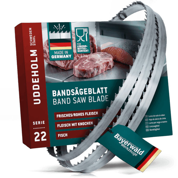 Bayerwald Fleischerei Bandsägeblatt 1650 x 16 x 0.5 x 6 ZAB