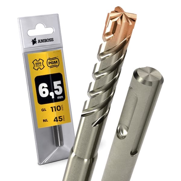 1x Bohrer SDS Plus Schaft - Ø:6.5 mm - GL: 110 mm