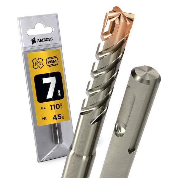 1x Bohrer SDS Plus Schaft - Ø:7 mm - GL: 110 mm
