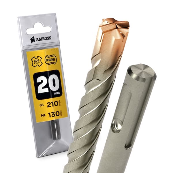 1x Bohrer SDS Plus Schaft - Ø:20 mm - GL: 210 mm