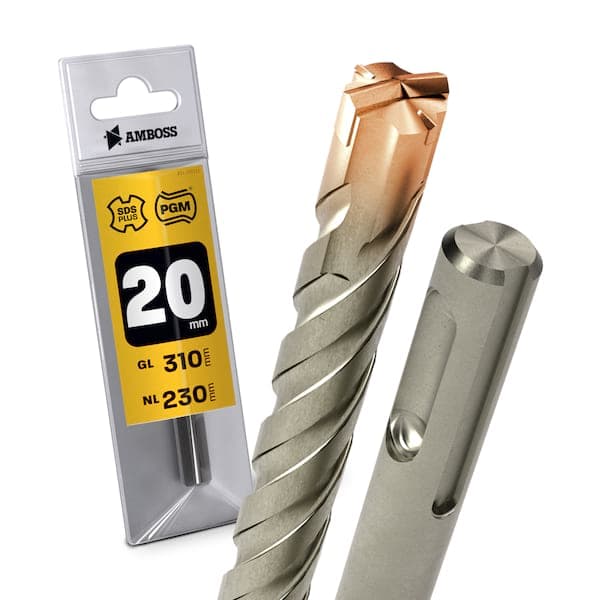 1x Bohrer SDS Plus Schaft - Ø:20 mm - GL: 310 mm