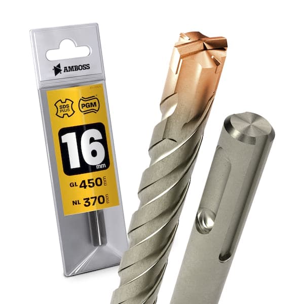 1x Bohrer SDS Plus Schaft - Ø:16 mm - GL: 450 mm