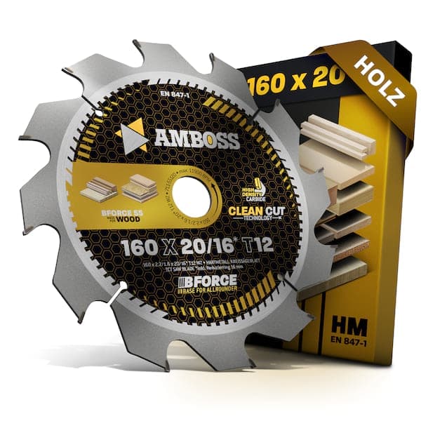 HM Kreissägeblatt - 160 x 2.2/1.6 x 20 Z12 WZ