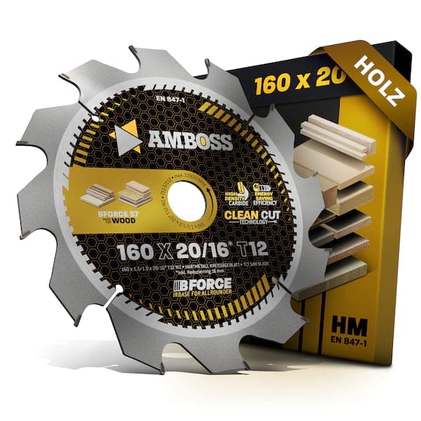 HM Kreissägeblatt - 160 x 1.5/1.0 x 20 Z12 WZ