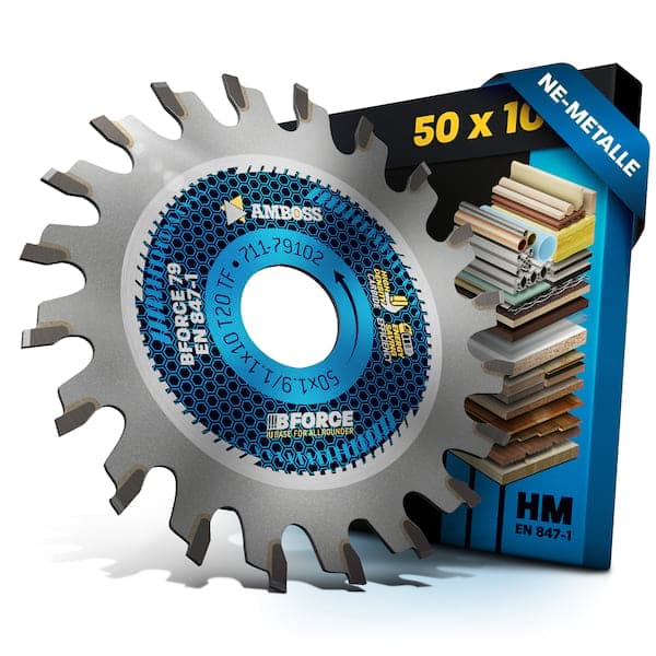 HM Kreissägeblatt - 50 x 1.9/1.1 x 10  Z20 TF