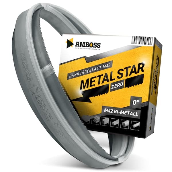 Amboss M42 Bandsägeblatt Metal Star Zero 2450 x 27 x 0.9 x 10|14 ZpZ