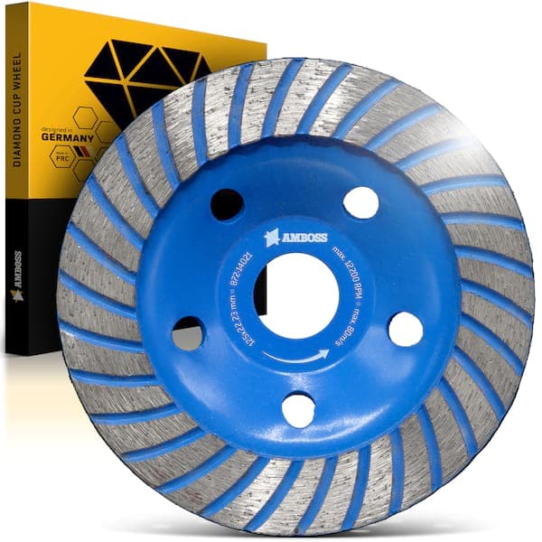 Amboss DST 14P Diamant Schleiftopf Ø 125 mm x  22.23