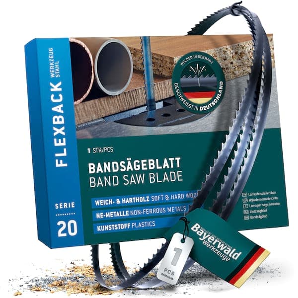 Bayerwald Holz Bandsägeblatt  1400 x 6 x 0.65 x 14 ZpZ