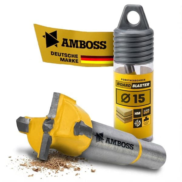 Ø 15 mm Forstnerbohrer - AMBOSS BOARDBLASTER