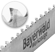 HM Bandsägeblatt - 2240 x 20 x 0.9 x 3 - gerade Zahnspitzen
