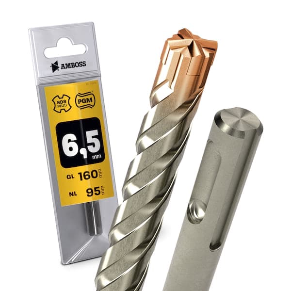 1x Bohrer SDS Plus Schaft - Ø:6.5 mm - GL: 160 mm