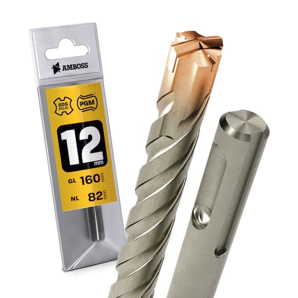 1x Bohrer SDS Plus Schaft - Ø:12 mm - GL: 160 mm