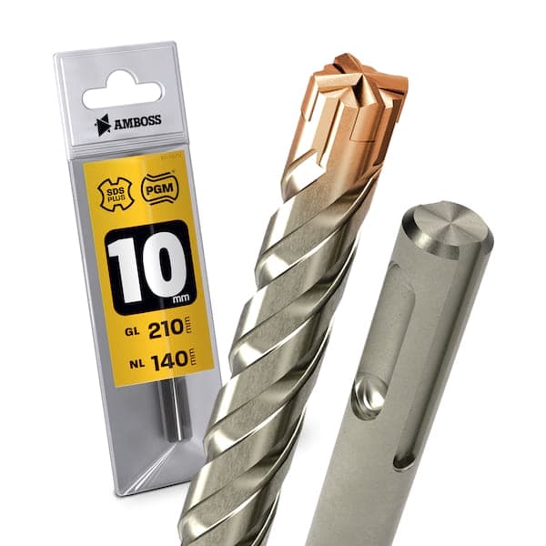 1x Bohrer SDS Plus Schaft - Ø:10 mm - GL: 210 mm