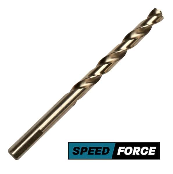Führungsbohrer Speed_force 90mm für Standard Aufnahmen - HSS Spiralbohrer geschliffen DIN 338 Cobalt 8%