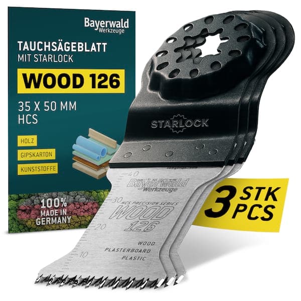 3x Bayerwald SL HCS Tauchsägeblatt 35x50mm