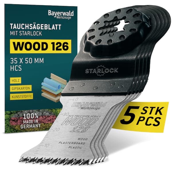 5x Bayerwald SL HCS Tauchsägeblatt 35x50mm