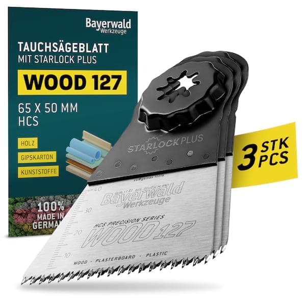 3x Bayerwald SLP HCS Tauchsägeblatt 65x50mm