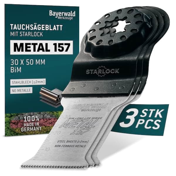 3x Bayerwald SL BiM Tauchsägeblatt 30x50mm