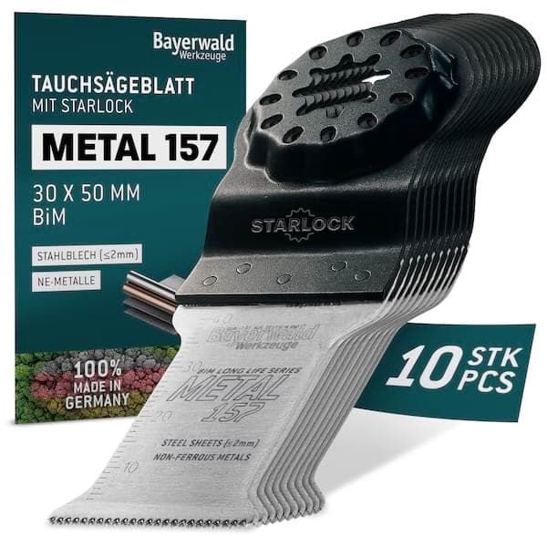 10x Bayerwald SL BiM Tauchsägeblatt 30x50mm