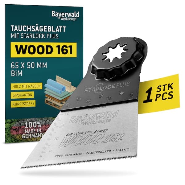 1x Bayerwald SLP BiM Tauchsägeblatt 65x50mm