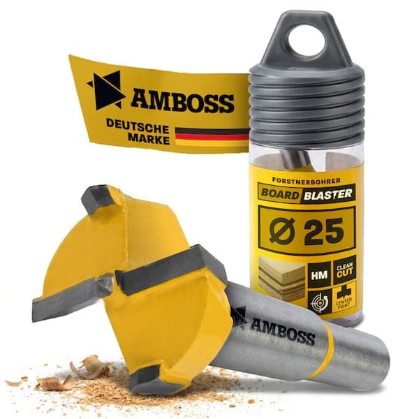 Ø 25 mm Forstnerbohrer - AMBOSS BOARDBLASTER